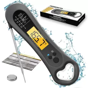 744759343840 BIISON Digital Meat Thermometer Cooking Wireless