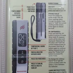 5401 BLACKSTONE Infrared Food Meat Thermometer Probe Laser #3
