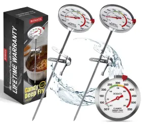MTH400-V2 BOMATA Waterproof Candy Thermometers Pot Clip Oil