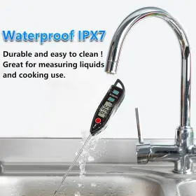 T101-US BOMATA Pack Waterproof Meat Thermometer Food #2