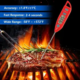 T101-US BOMATA Pack Waterproof Meat Thermometer Food #3