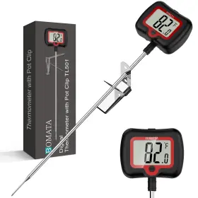 TL501A BOMATA Probe Candy Thermometer Pot Clip Rotating High