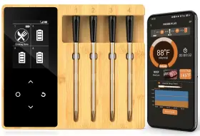FM2302-B BOTDOYS Wireless Meat Thermometer Probes Bluetooth