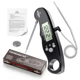 MSDP1 BRANDED01 Dual Probe Digital Meat Thermometer Wired Plu
