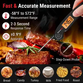 TP605 BRANDED01 Meat Thermometer Digital Cooking Waterproof #2