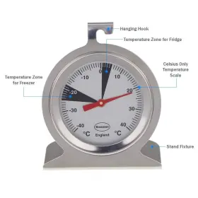 054480133289 BRANNAN Refrigerator Thermometer Fridge Freezer #2