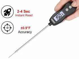 BP-FT200BK BRAPILOT Digital Meat Thermometer Backlight Food #2