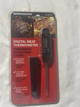 812-9075-S BRINKMANN Digital Kitchen Cooking Meat Thermometer