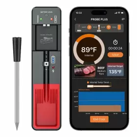 727238460306 BSRCO Wireless Meat Thermometer Digital Food