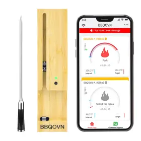 768771937979 BTCLINK Smart Wireless Meat Thermometer Ultra
