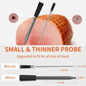 768771937986 BTCLINK Smart Wireless Meat Thermometer Ultra #2