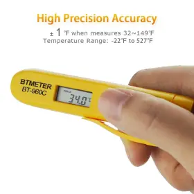 681381331084 BTMETER Digital Infrared Thermometer Pocket Clip #3