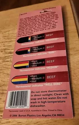 085628150900 BURTON Cooked Fect Changing Thermometers Beef #2
