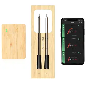 653998206895 BVRONA Meat Thermometer Wireless Bluetooth Smart