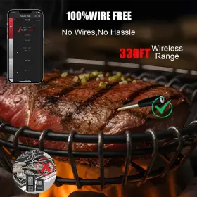 CXL001-C BVRONA Wireless Meat Thermometer Digital Cooking Ip #3