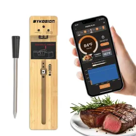 SPWDJ-1-17.4X5.1X3.8CM BYKOSION Wireless Meat Thermometer