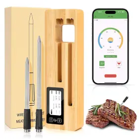 008678732438 BYXAS Smart Bluetooth Wireless Meat Thermometer