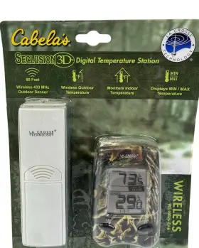 WS-9002U-CAB CABELAS Nos Seclusion Digital Temperature Crosse #2