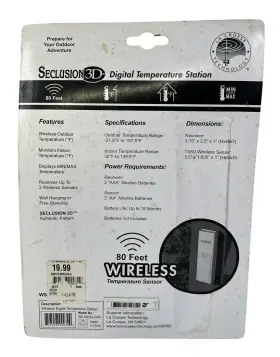 WS-9002U-CAB CABELAS Nos Seclusion Digital Temperature Crosse #3