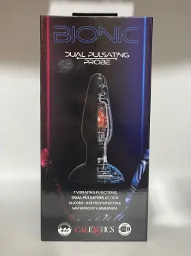 716770104373 CALEXOTICS Bionic Dual Pulsating Probe Cale
