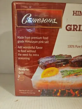 CAM-SGS-778 CAMERONS Himalayan Pink Salt Block Grill Chill #2