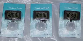 SZKEWDJ2 CAREFREE FISH Aquarium Underwater Thermometer