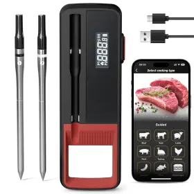 WP04 CARORI Wireless Meat Thermometer Digital Probes Foo