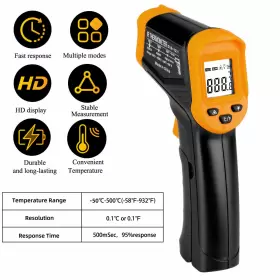 CAT1013086YE CASEDAZZLE Lcd Digital Contact Laser Ir Infrared #2