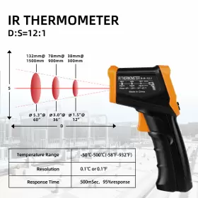 CAT1013086YE CASEDAZZLE Lcd Digital Contact Laser Ir Infrared #3