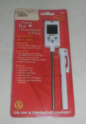 018436002253 DIGITAL Tea Thermometer Timer #3