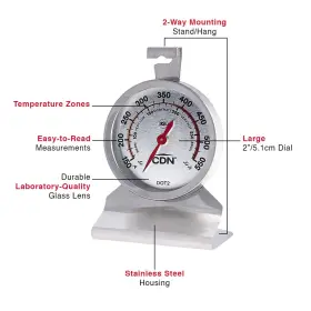 018436002512 DIAL Oven Thermometer Proaccurate Steel Hous #2