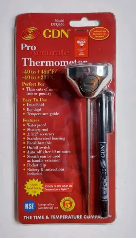 DTQ450 DIGITAL Pro Food Meat Thermometer