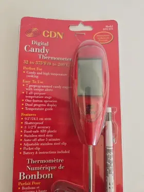DTC375 DIGITAL Candy Thermometer Steel Stem
