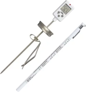 DTC450 DIGITAL Candy Thermometer Steel Stem Pot Clip