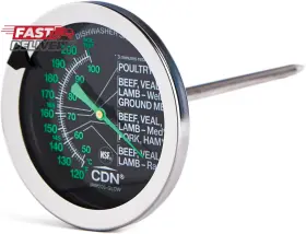 445033554572 MEAT Ovenproof Thermometer Glow Dial Proaccurate