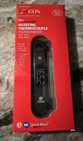 DTF572BK BLACK Proaccurate Rotating Thermocouple Thermometer