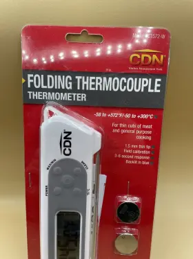 TCT572-W DIGITAL Folding Thermocouple Thermometer #2