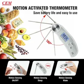 DT-161 CEM Faster Meat Thermometer Digital High #3