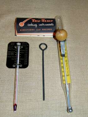 267-H CHANEY Combination Candy Icing Fat Thermometer Meat