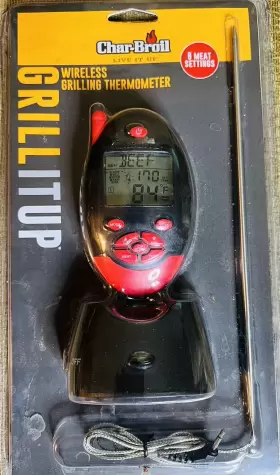 00178 CHAR-BROIL Wireless Grilling Thermometer Digital Meat