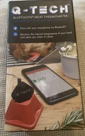 CC4130 CHARCOAL COMPANION Bluetooth Meat Food Thermometer Bbq