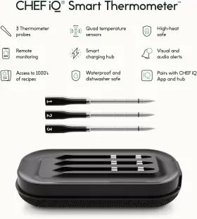 696570836608 CHEF IQ Smart Wireless Meat Thermometer Ultra #2