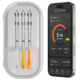 810170922602 CHEF IQ Sense Probes Smart Wireless Meat Box