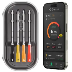 CQ60-4C-Z1-E CHEF IQ Sense Smart Wireless Meat Thermometer