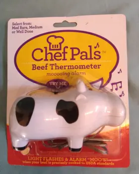 ET445 CHEF PALS Mooing Beef Thermometer Alarm Cow Done