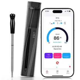 733490578734 CHEFLAB Smart Wireless Meat Thermometer Enabled