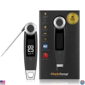 B0C1FMT2ZP CHEFSTEMP Digital Meat Thermometer Waterproof