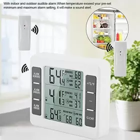 754959822182 CIGLOW Digital Refrigerater Therometer Wireless #2