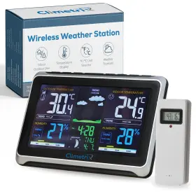 WWS001 CLIMETRIX Weather Station Wireless Thermometer