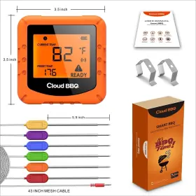 FS-09O CLOUD BBQ Digital Meat Thermometer Wireless Multy #2